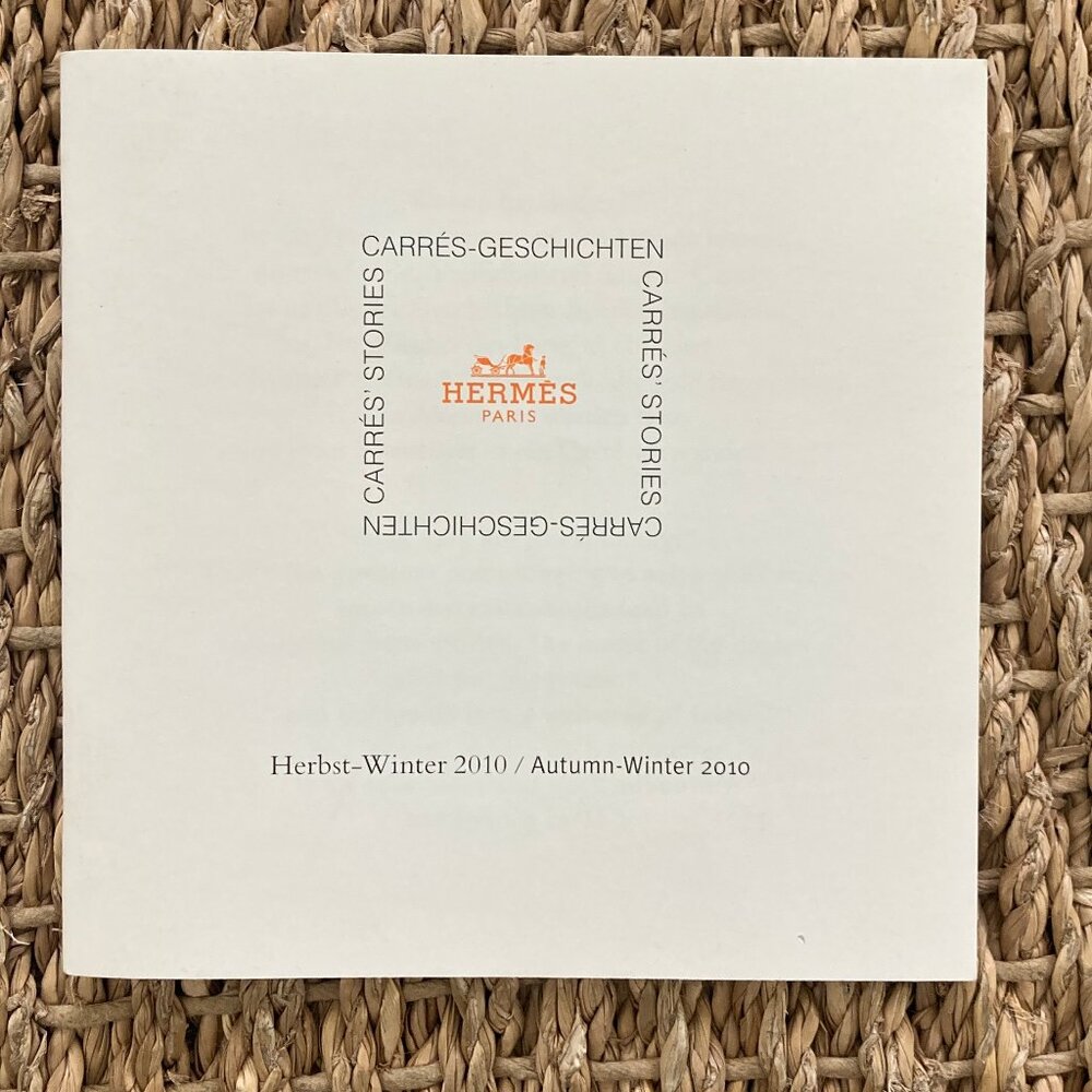 2 Hermès Scarf Le Carre - Book / Booklet / Catalog Spring 2009 and Fall 2010 - Picture 4 of 5